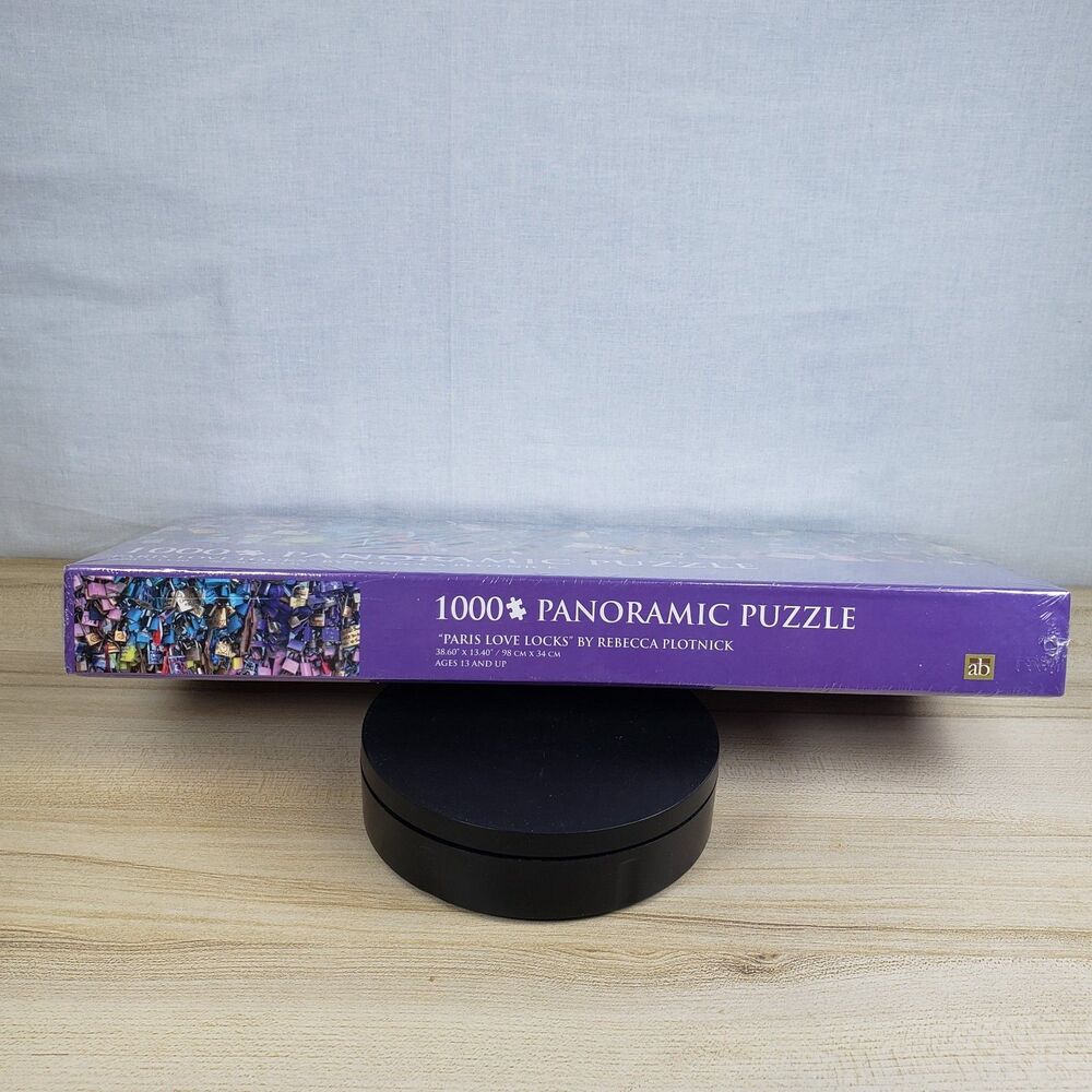 Andrews + Blaine LTD, #2844 Paris Love Locks Panorama Puzzle, 1000 Pieces New - Picture 7 of 16